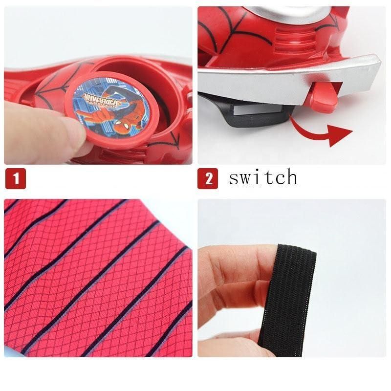 Spiderman Launcher Toy with Spiderman Gloves